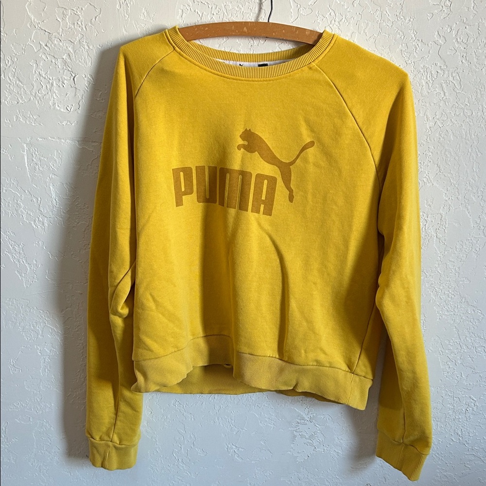 Puma Golden Yellow Crewneck